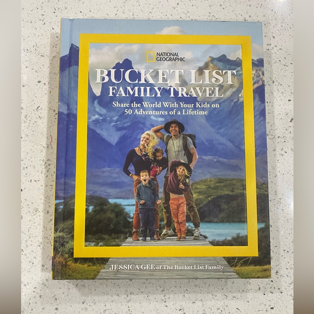 Bucket list family travel book